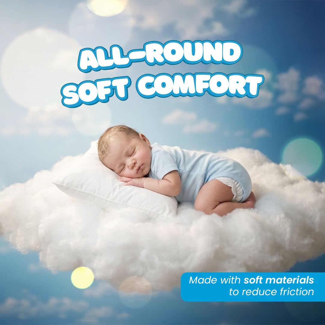 Doobidoo Classic Soft Baby Pant Diapers with Diamond Channels - Small (40 count)