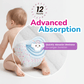 Doobidoo Baby Pants Diapers | L- Size | Pack Of 1 | 16 Count | All Round Softness With Bubble Soft Top Sheet