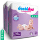 Doobidoo Silky Soft Baby Pants Diapers |S-Size | Pack of 2 | 40 Count |4-8 kgs |Super stretchable elastic waistband