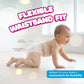 Doobidoo Baby Pants Diapers - Medium Size (112 Count) - All Round Softness with Bubble soft Top sheet (7-12 kgs)