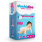 Doobidoo Classic Soft Baby Pant Diapers with Diamond Channels - Medium (34 count)