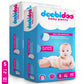 Doobidoo Classic Soft Baby Pant Diapers with Diamond Channels - Small (80 count) (Copy)