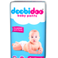 Doobidoo Classic Soft Baby Pant Diapers with Diamond Channels - Small (40 count)
